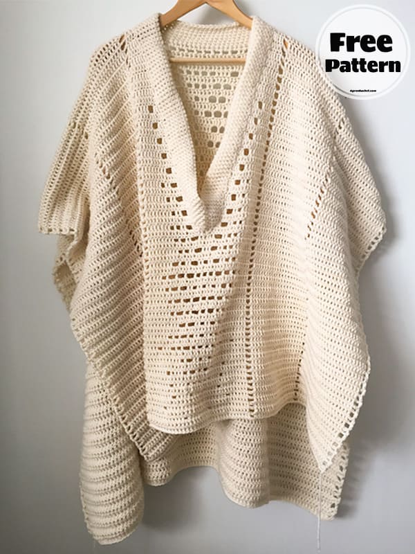 10+ Free Crochet Pattern For Poncho