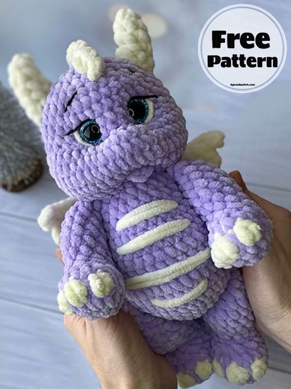 Free Crochet Dragon Pattern-2