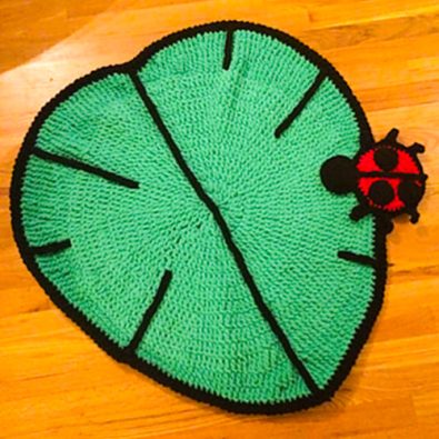 green-leaf-simple-baby-blanket-crochet-free-pattern