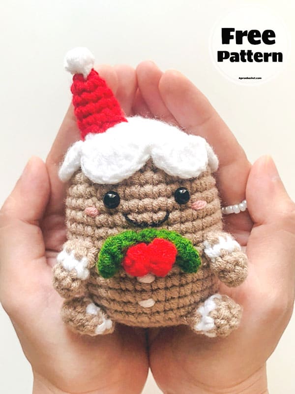Petite Crochet Gingerbread Man Free PDF Pattern (2)
