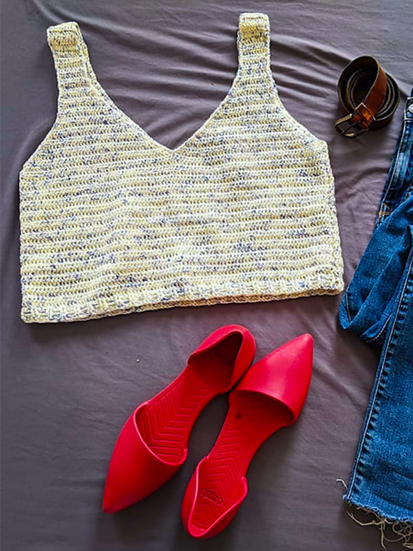 Summer Free Crochet Tank Top Pattern