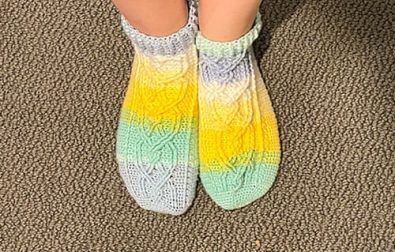easy-socks-free-cable-stitch-crochet-pattern