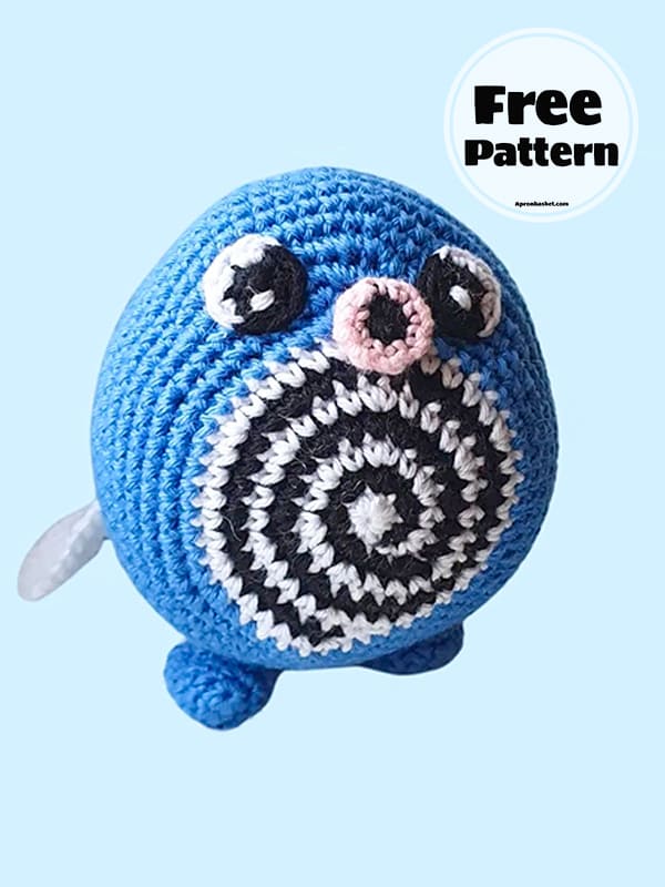 Free Crochet Pokemon Poliwag PDF Pattern-2