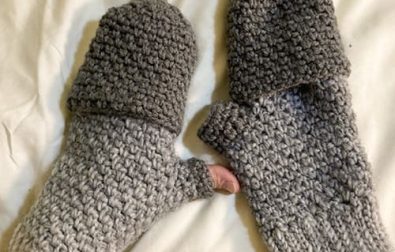 gloves-free-crochet-moss-stitch-pattern