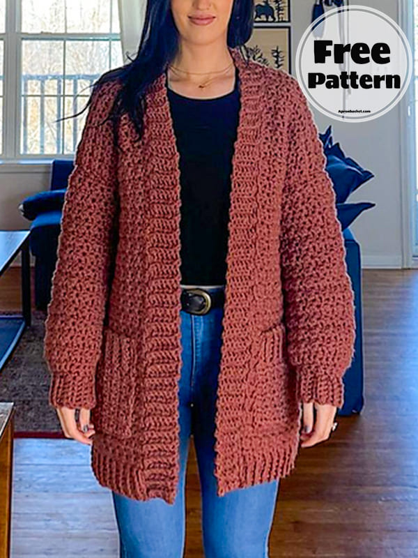 chunky long crochet cardigan pattern (2)