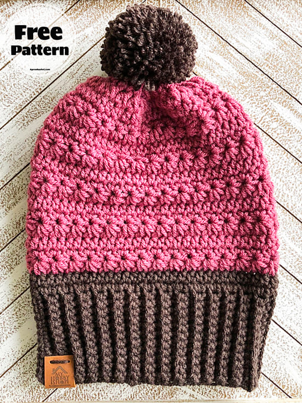 crochet slouchy hat pattern (2)