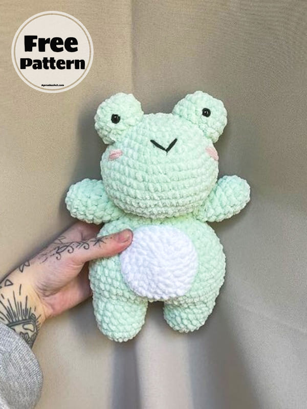 free crochet frog pattern-2