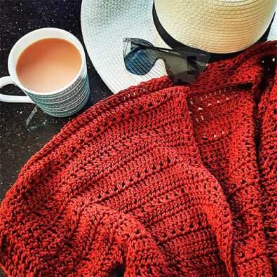 short-sleeve-crochet-cardigan-free-pattern