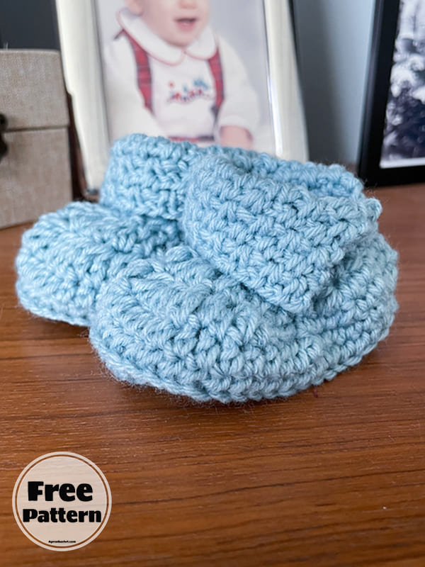 Baby Booties Free Crochet Pattern For Beginners 
