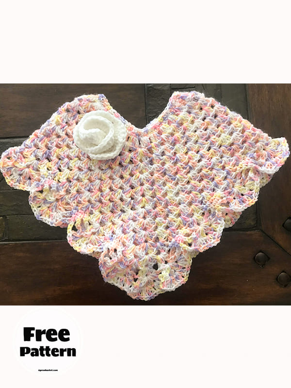 Crochet Childrens Poncho Free Pattern