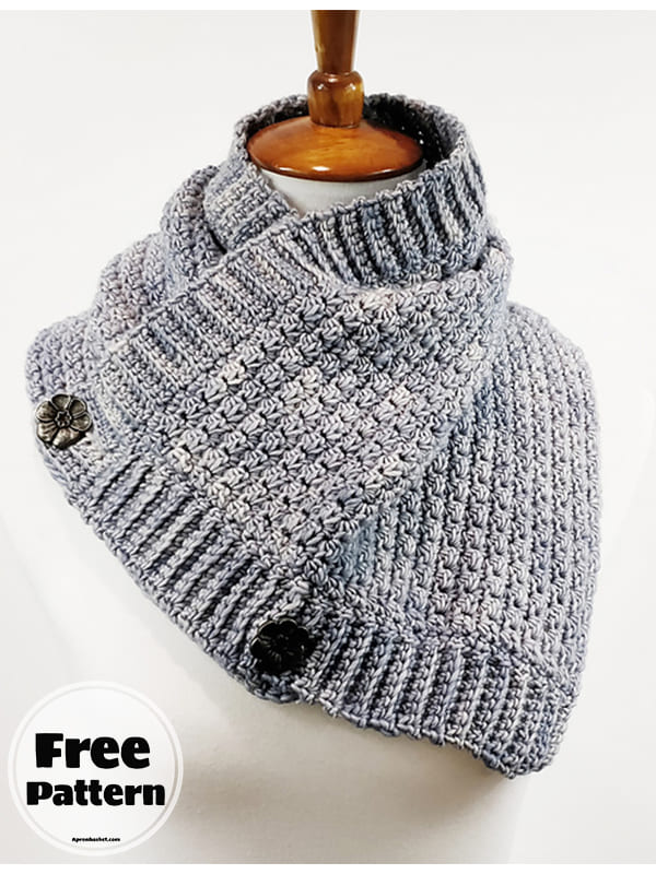 Free Comfy Crochet Cowl Pattern (3)
