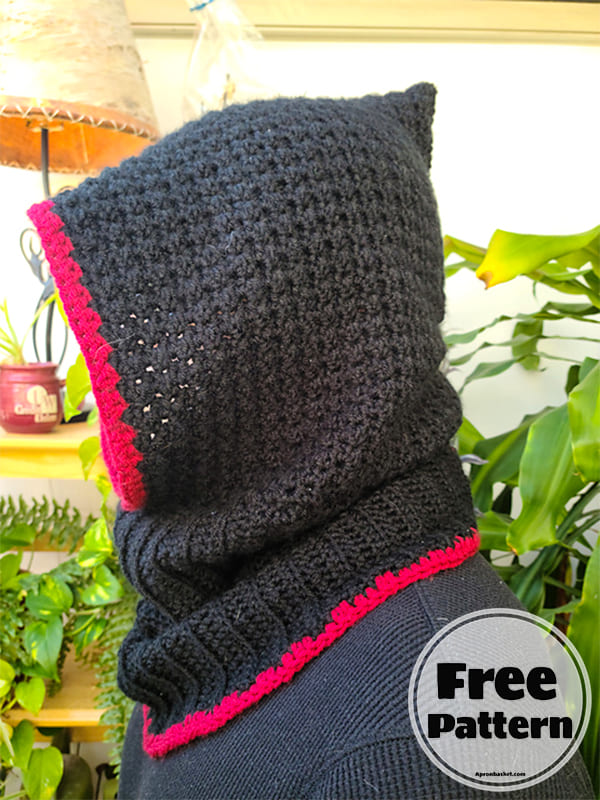Hooded Balaclava Crochet Free Pattern (3)