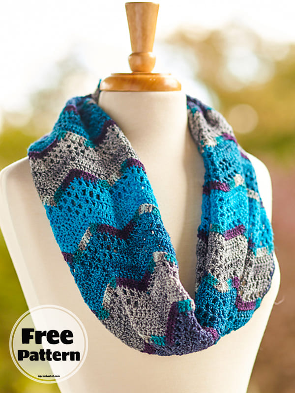 Infinity scarf crochet pattern (2)