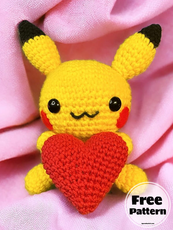 Pikachu Crochet Pattern (2)