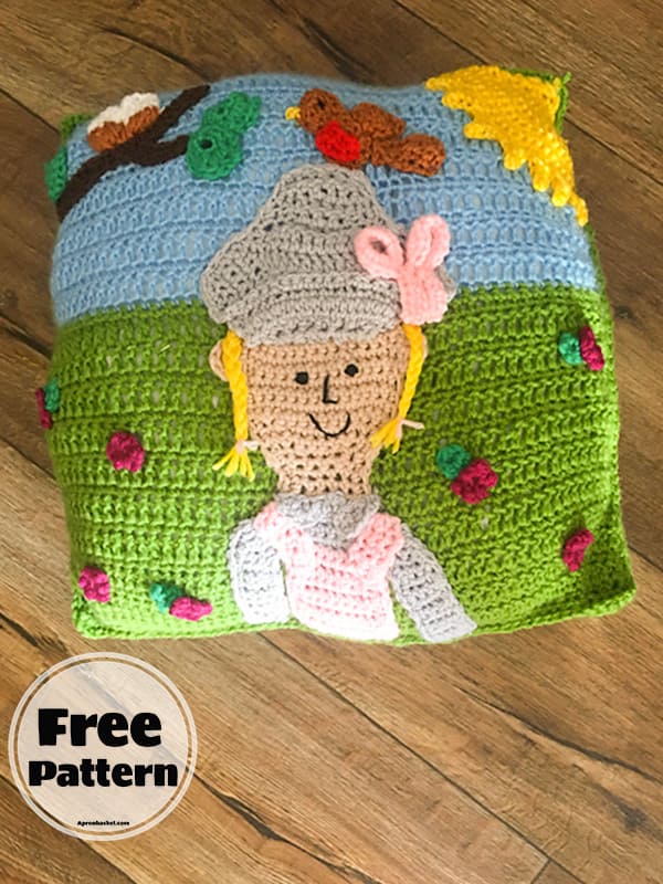 Pillow Crochet Pattern For Spring Free 