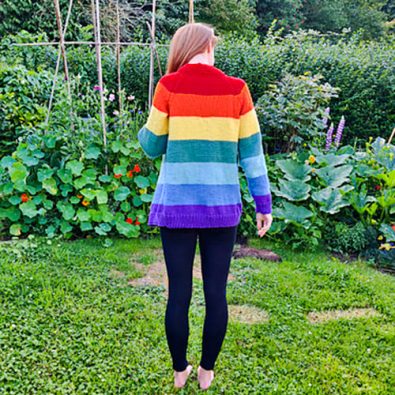 rainbow-knit-cardigan-free-pattern