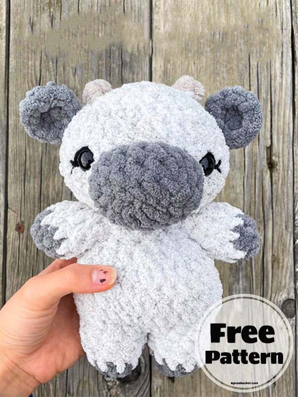 Super Soft Free Crochet Cow Pattern (2)