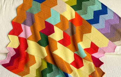 tunisian-stitch-striped-baby-blanket-crochet-pattern-free