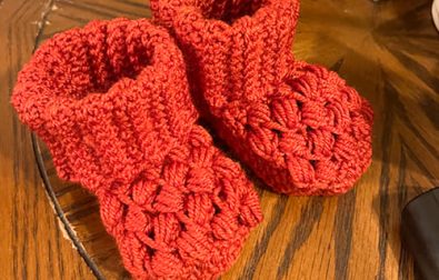 bean-stitch-baby-booties-free-crochet-pattern