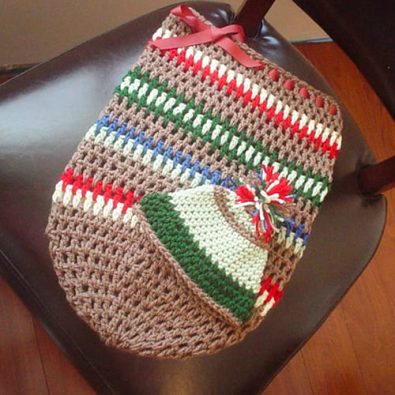 christmas-crochet-baby-cocoon-free-pattern