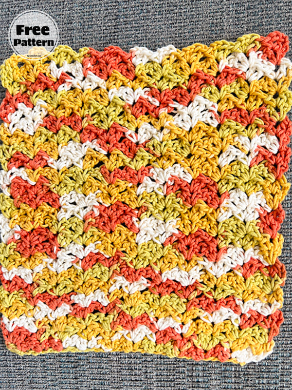 Crochet Washcloth For Beginners Free