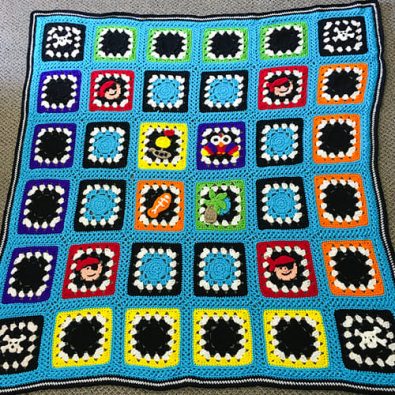 cute-pirates-crochet-granny-square-baby-blanket-pattern-free