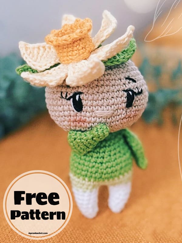 Daffodil Amigurumi Doll Free Pattern PDF (2)