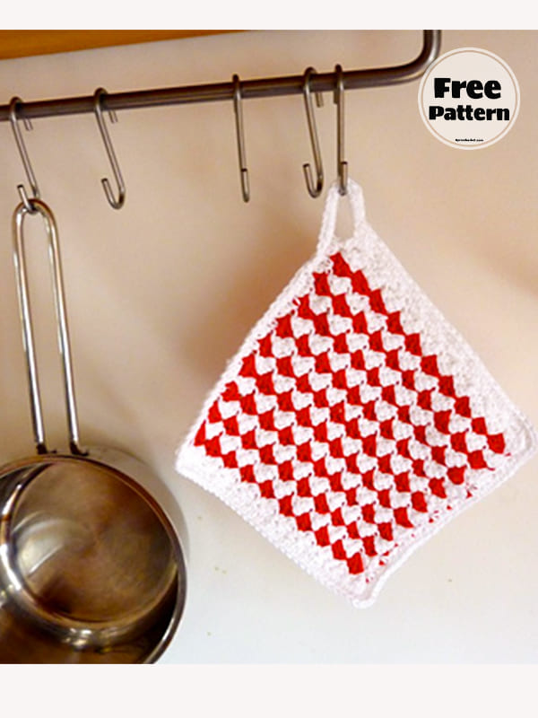 For New Bathroom Washcloth Crochet Pattern Free