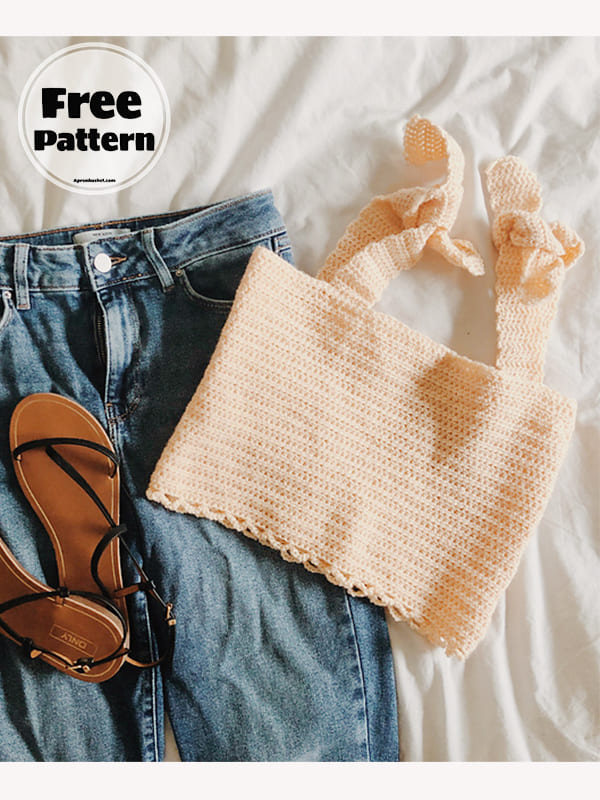 For Sunny Days Crop Top Crochet Pattern Free