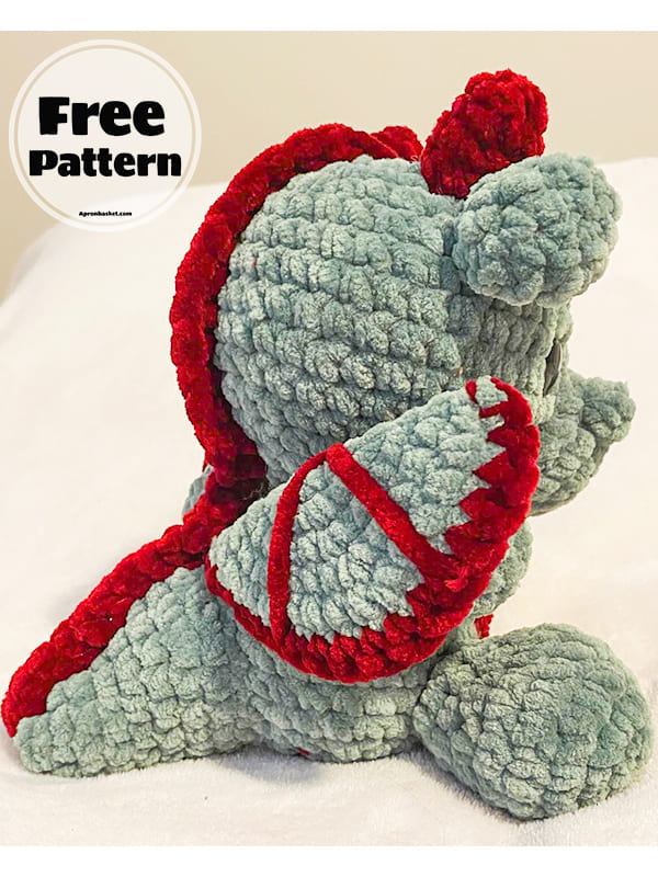 Free Amigurumi Dragon Pattern (3)