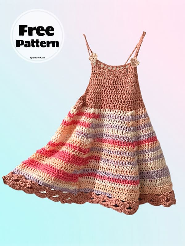 Free Baby Dress Crochet Pattern For Toddlers (2)