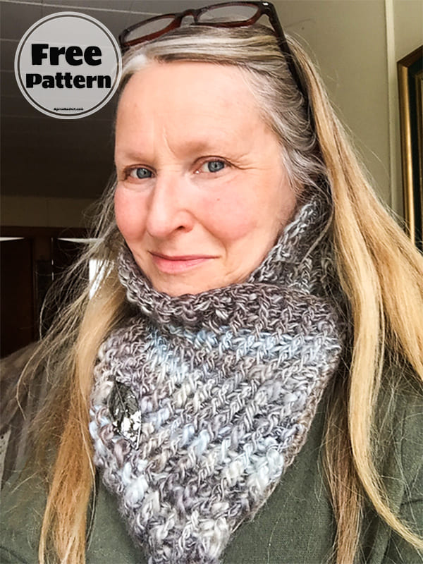 Free Crochet Cowl Pattern For Beginners (2)