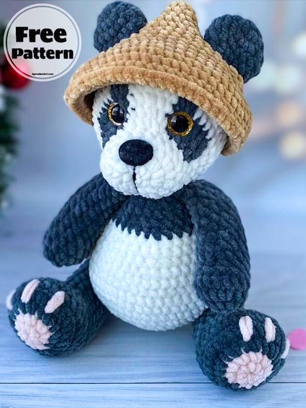 Free Crochet Panda Pattern (2)
