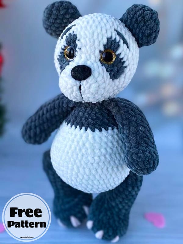 Free Crochet Panda Pattern (3)
