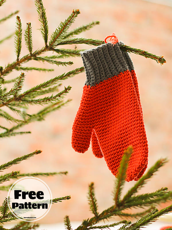 Modest Red Mitten Pattern Crochet Free PDF