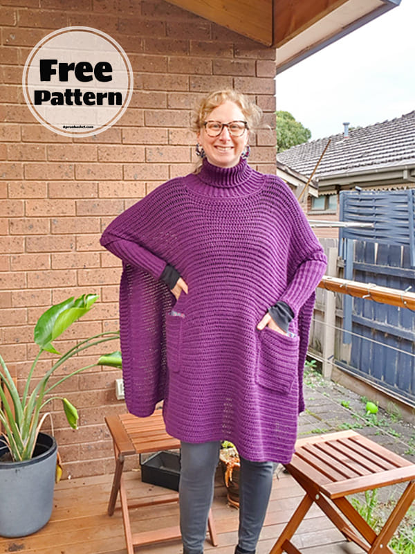 Relaxing Poncho Crochet Patterns Free