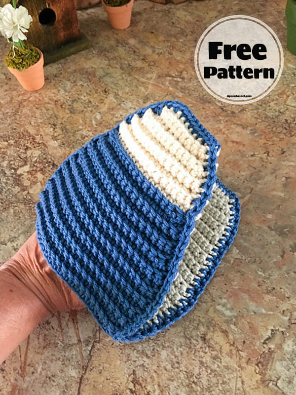 Simple Free Washcloth Crochet Pattern