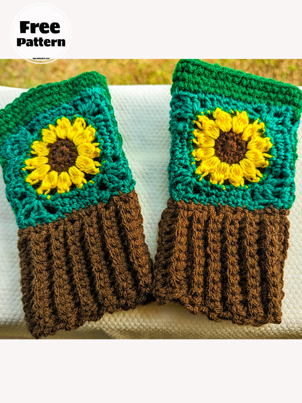 Small Crochet Fingerless Gloves Pattern Free 