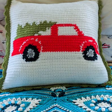 truck-simple-crochet-pillow-cover-pattern-free