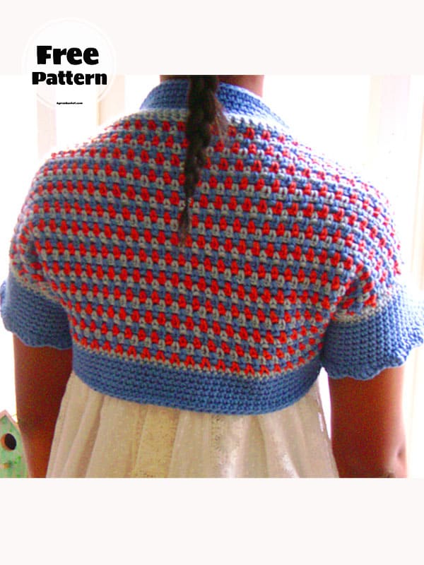 Cocoon Crochet Shrug Free Pattern