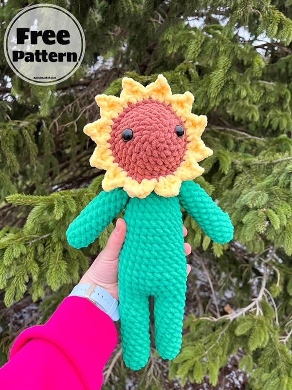 Crochet Flower Doll Amigurumi Pattern (2)