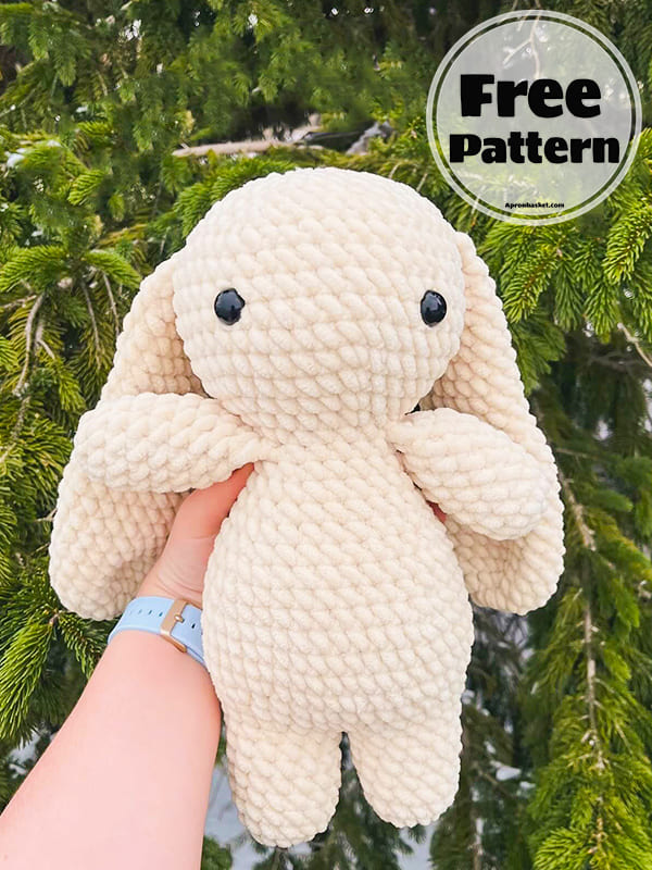 Free Amigurumi Velvet Bunny Crochet Pattern-3