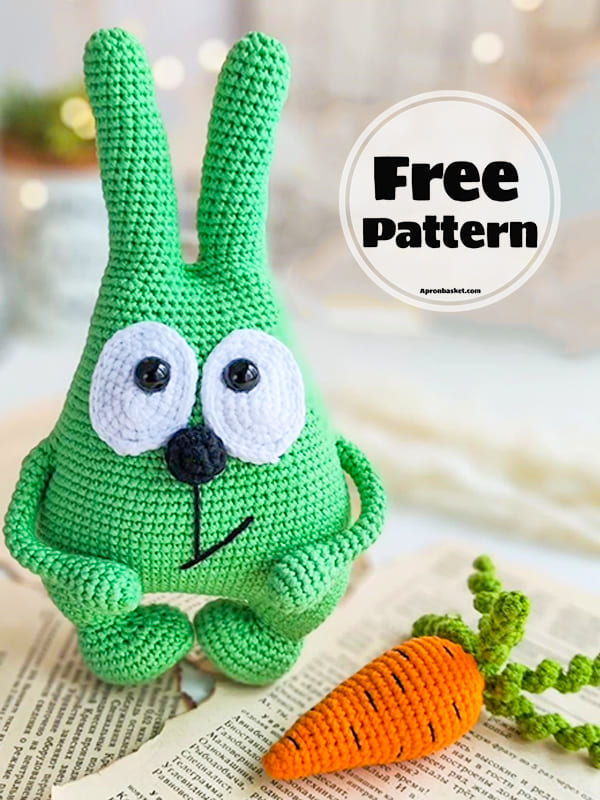 Free Crochet Bunny And Carrot Amigurumi Pattern-2