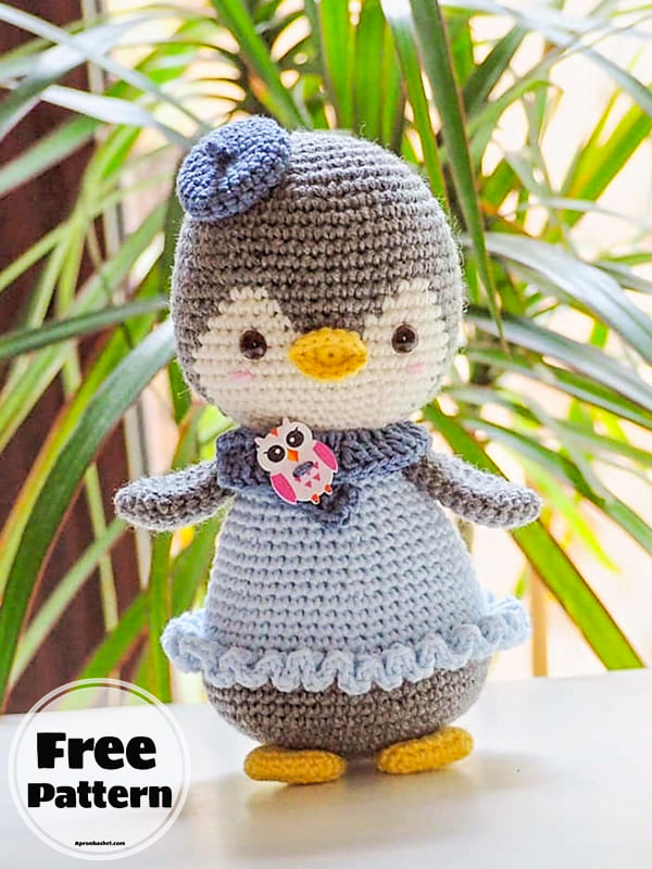 Free Little Penguin Crochet Pattern-2