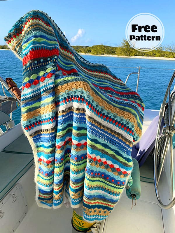 Summer Lightweight Crochet Blanket Pattern Free
