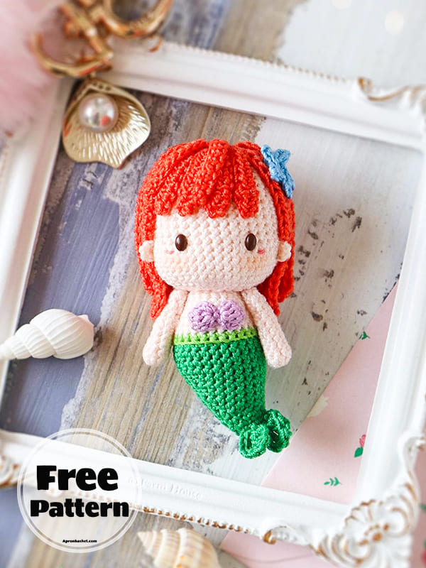 free crochet mermaid doll pattern (2)