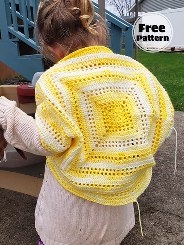 Beginner Crochet Cocoon Shrug Pattern Free