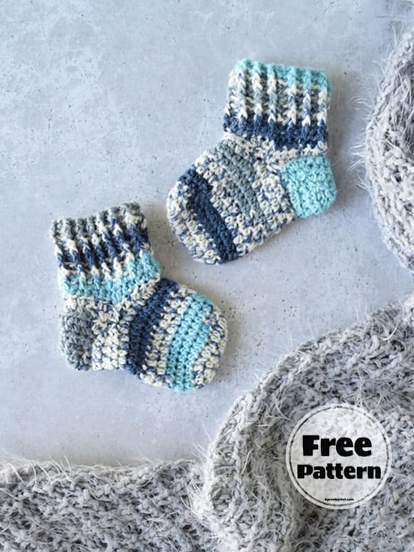 Cute Baby Socks Crochet Pattern Free