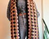 granny-cluster-crochet-scarf-free-pattern