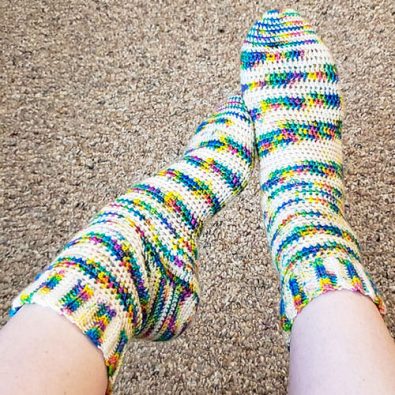 striped-easy-crochet-sock-pattern-pdf-free